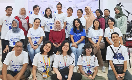 Let's Adopt Indonesia team group photo